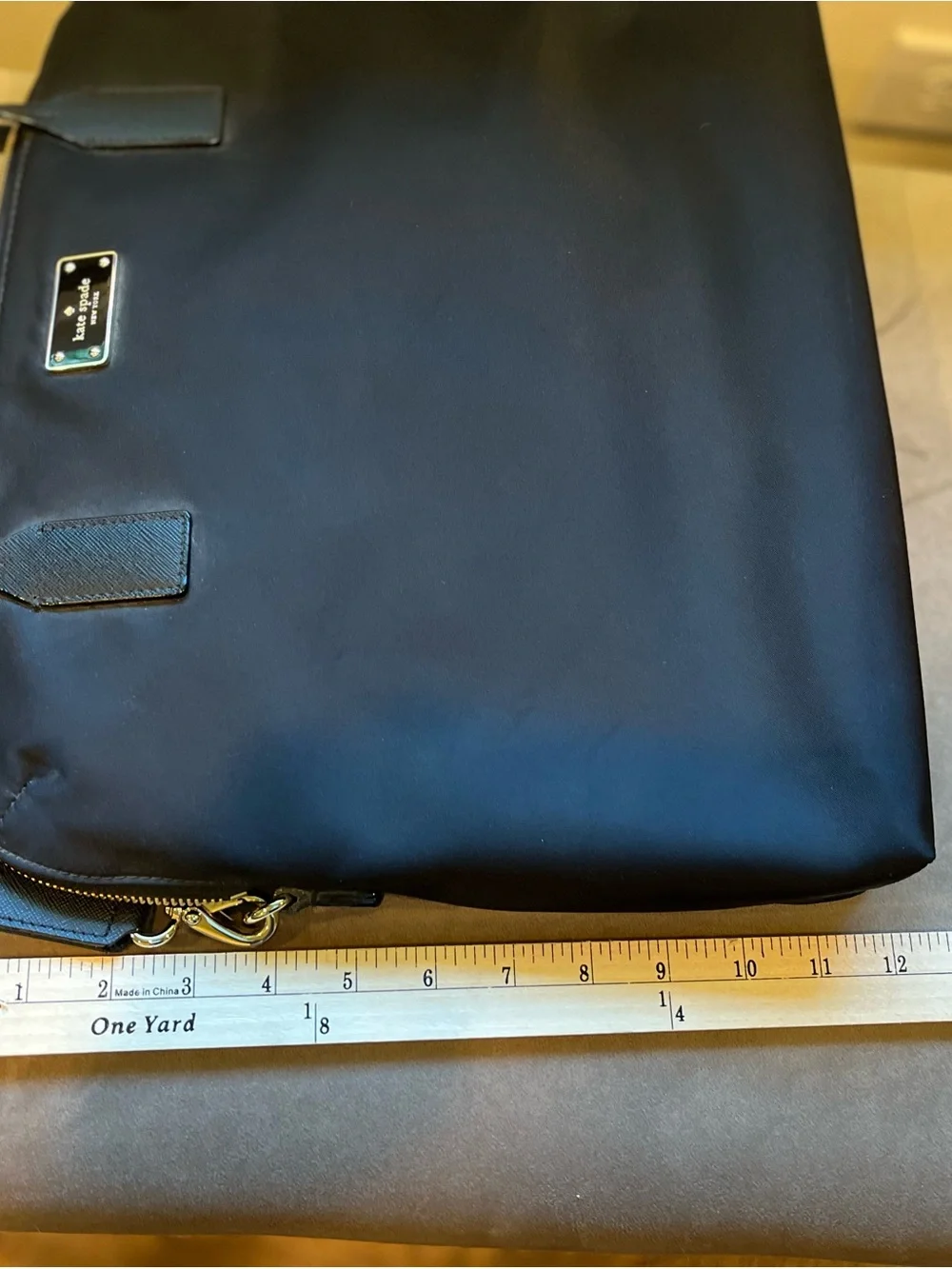 kate spade Black Blake Avenue Daveney Laptop Bag with Shoulder Strap